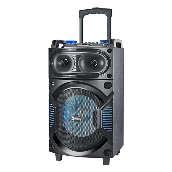 Speaker GMC 899 E Bluetooth FM Radio USB Karaoke Portable FREE MIC