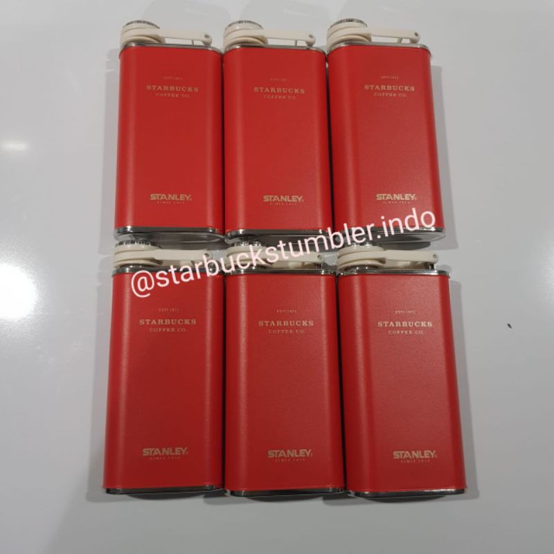 Starbucks Stanley Flask Red Singapore