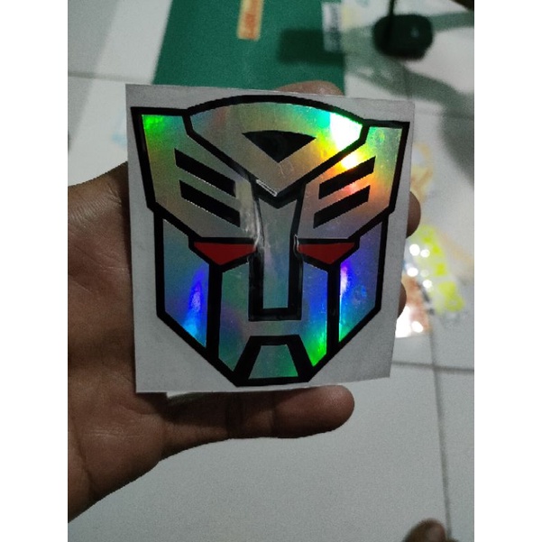 

Cutting stiker transformer