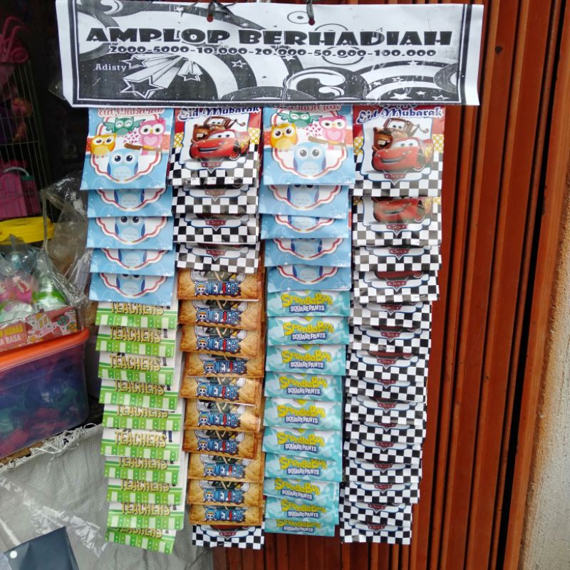 

AMPLOP BERHADIAH ISI 40