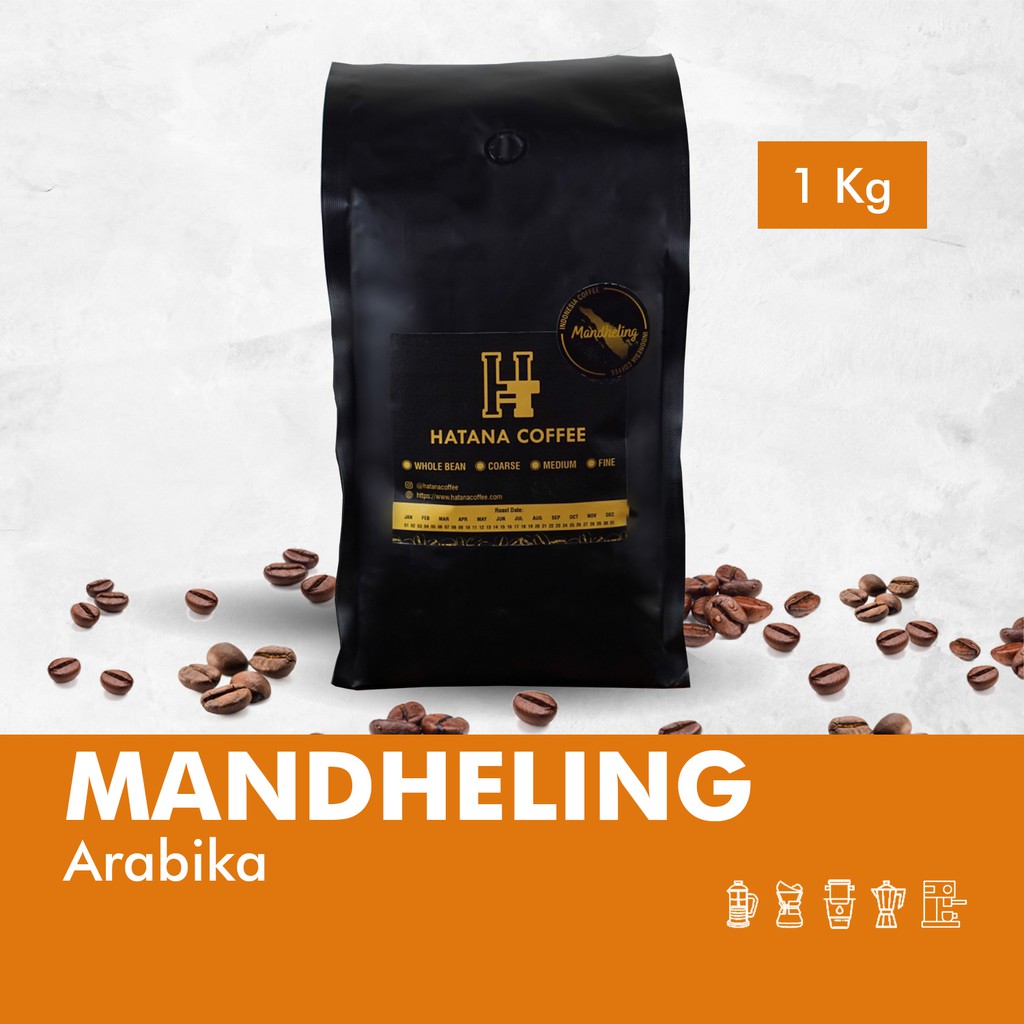 

Kopi Arabika Sumatra Mandheling - Roasted Bean - 1 KG