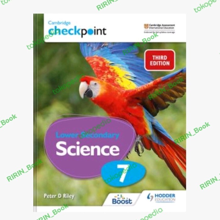 Promo Buku Cambridge Checkpoint Lower Secondary Science StudentS Book 7 3E Terbaru