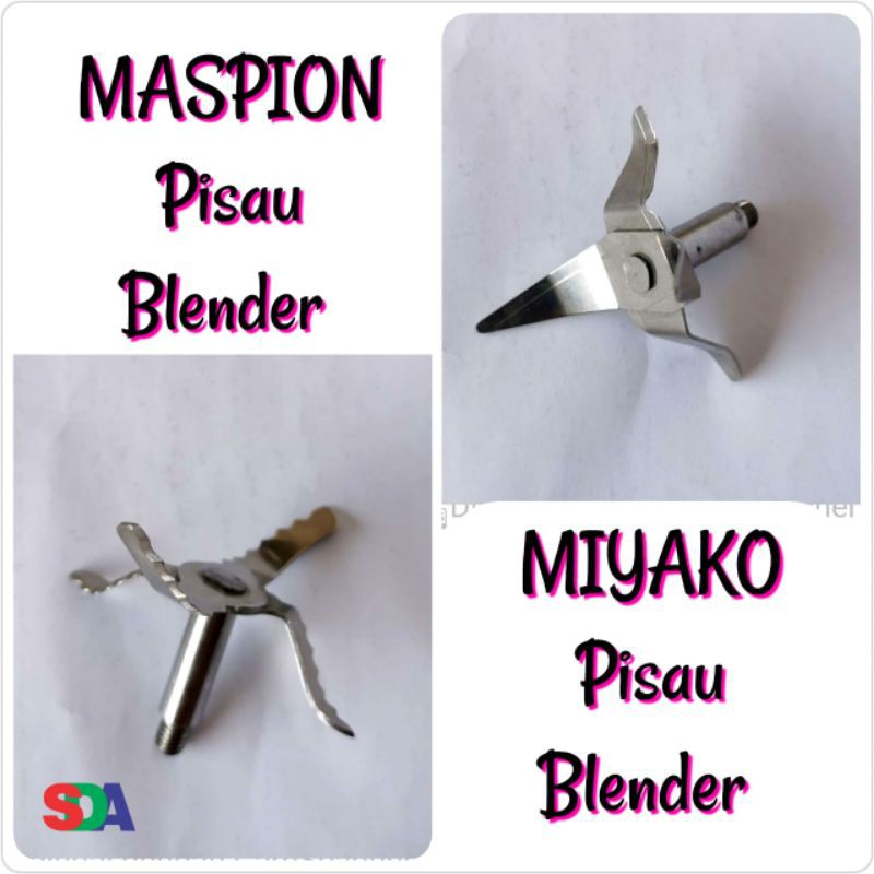 Mounting Blender Maspion Pisau