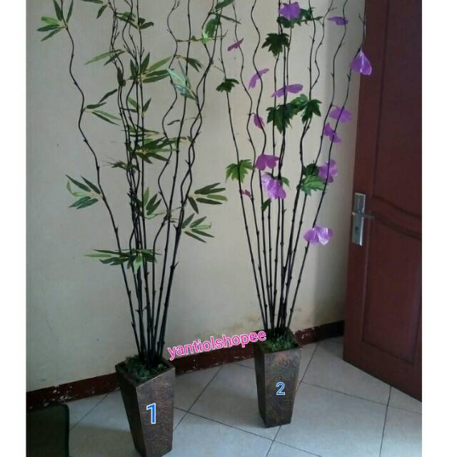 Bunga Sudut Bambu Ulir Shopee Indonesia