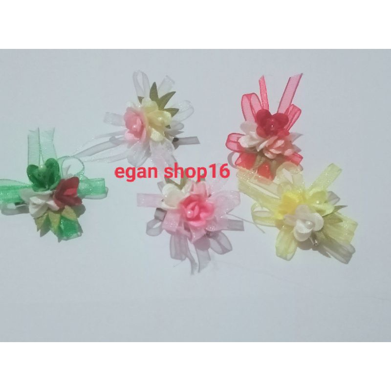 Bros/bros bunga/bros hijab/bros kecil/bros unik/bros hijab jilbab handmade/bross bunga kecil