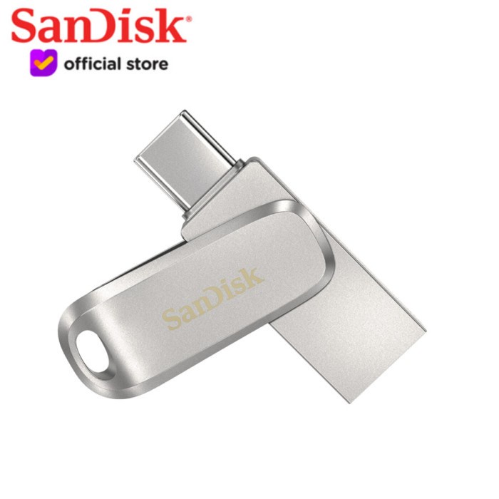 Sandisk OTG USB Type-C Ultra Dual Drive Luxe 32GB 64GB 128GB 256GB Resmi Original