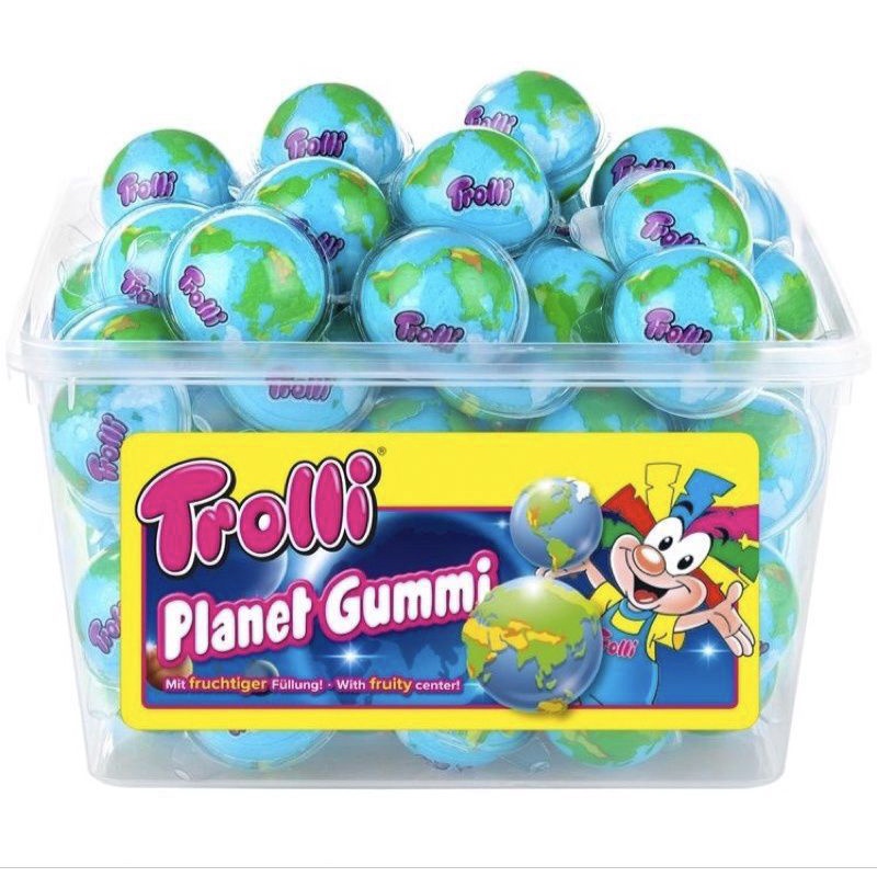 Korean Trolli Planet Soccer Chewy Gummy - Permen Trolly Jelly Gummi Viral Tiktok 19gr