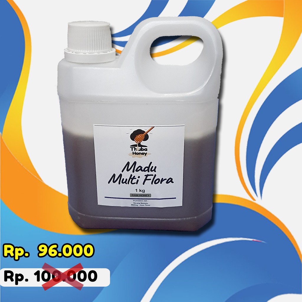 

Madu Murni Asli Nektar Multiflora Raw Honey