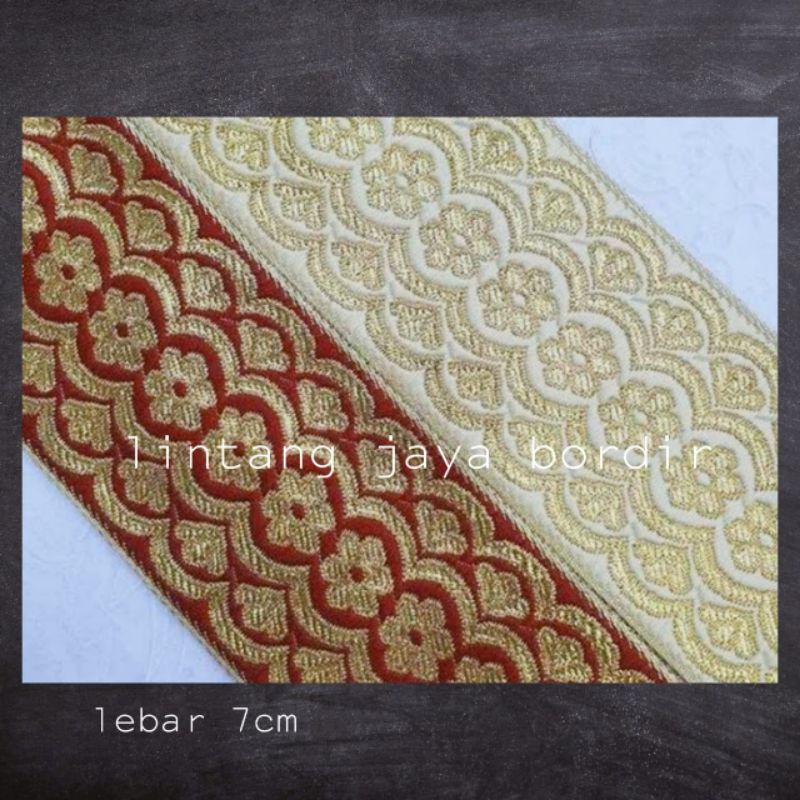 renda bordir roll aplikasi renda india