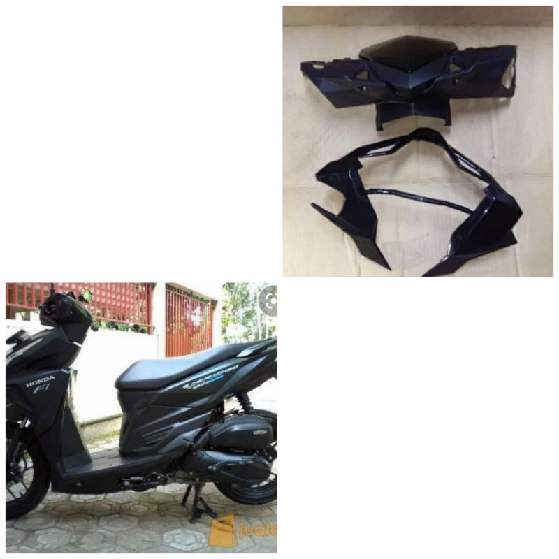BATOK DEPAN VARIO 125 150 LED OLD 2015-2017 HITAM