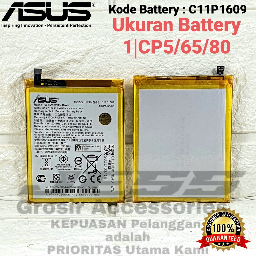Baterai ASUS Zenfone 3 Max 5.5 Inchi , ZC553KL , X00DD , X00DDB , X00DD Battery Original C11P1609