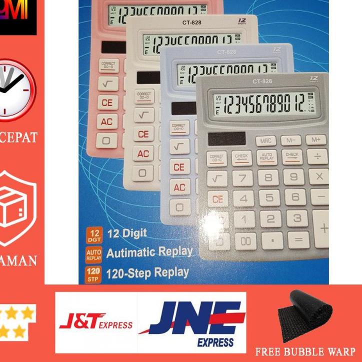 

ㄻ Kalkulator Citizen CT-828 12 digit check & correct ⇿