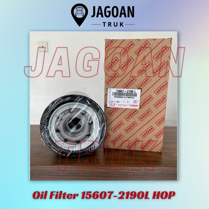 Oli Filter Hino 15607-2190L Filter Oli 156072190L HOP ORI Saringan Oli