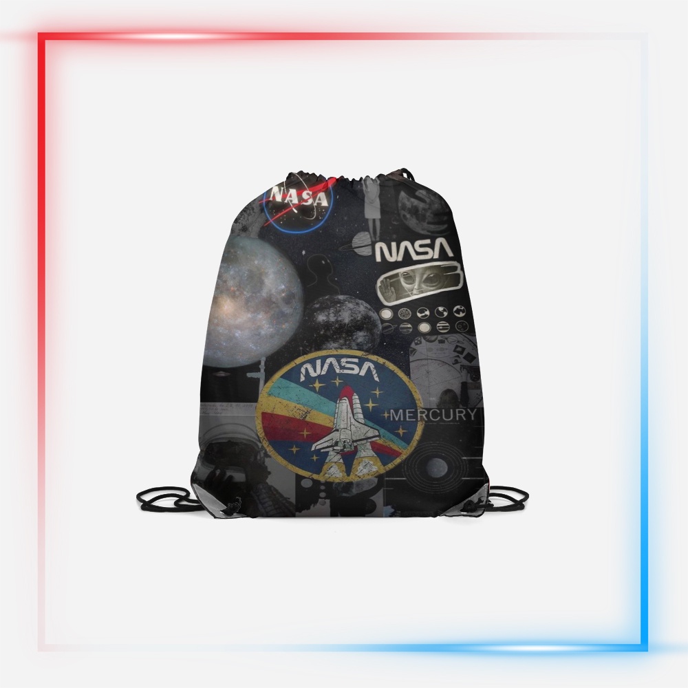 String Bag / Tas Serut Fullprint 3D ARSITEKTUR NASA