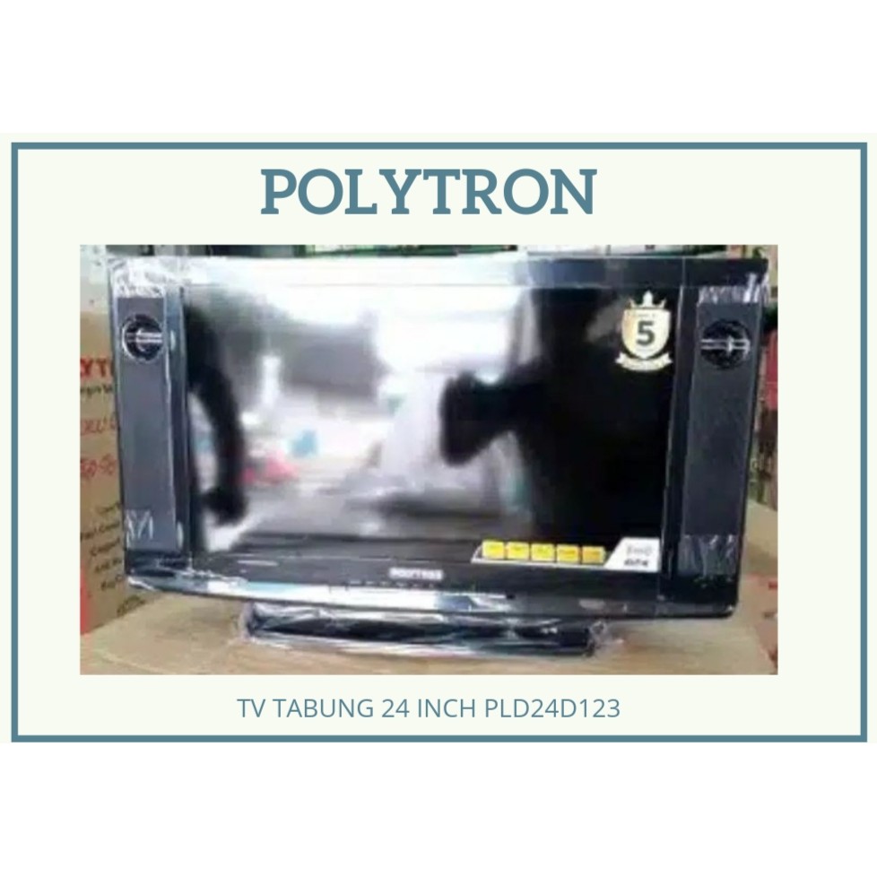 TV TABUNG 24 INCH POLYTRON PLD24D123