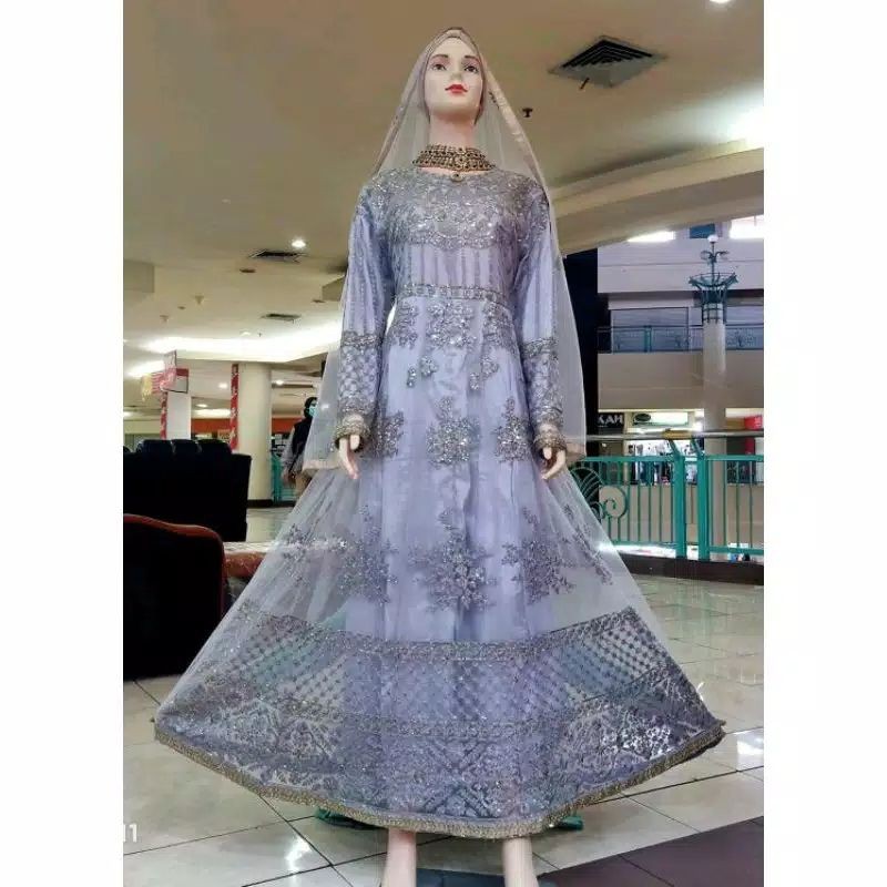 baju india anarkali gaun dress jodha sarung pengantin lehengga