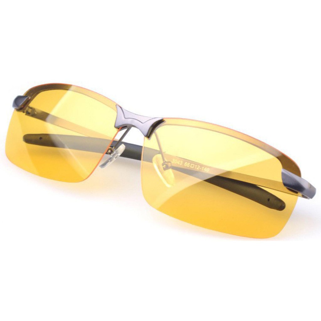 SOZO Kacamata Polarized Sunglasses untuk Pria &amp; Wanita - 3403 [Hitam Kuning]