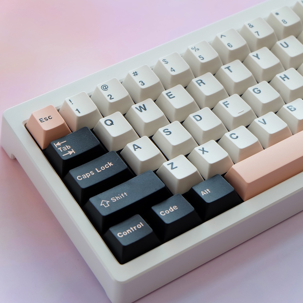 Keycap 173 Tombol Shot Cherry Profile Olivia Bahan ABS Untuk Keyboard Gaming Mekanik