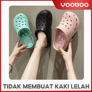 sandal crocs wanita /sandal fuji /Sandal Fashion /sandal selop /sandal wedges /sneaker sol tebal