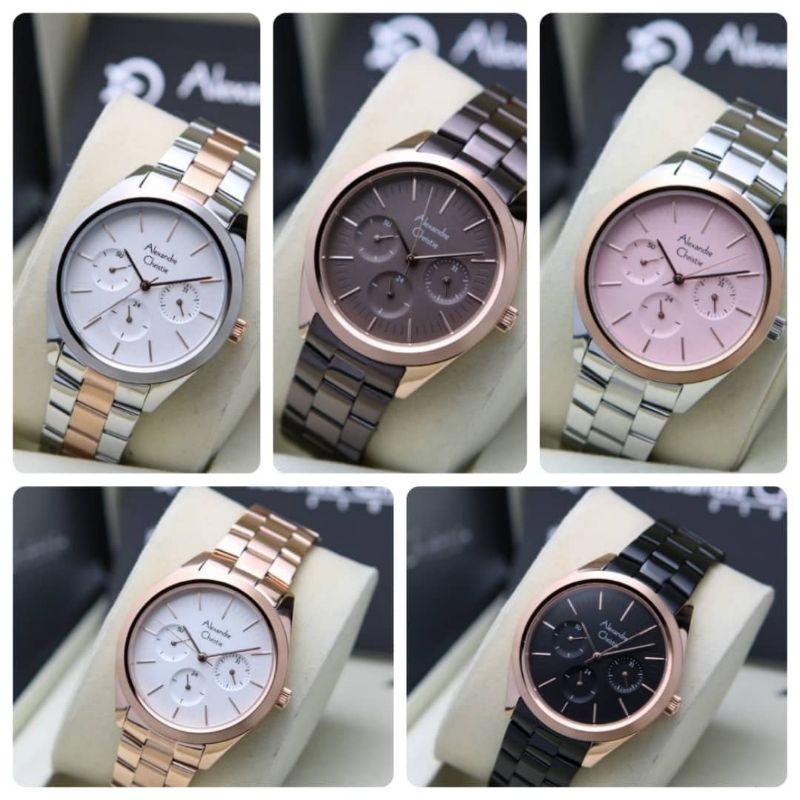 ALEXANDRR CHRISTIE AC 2817 AC2817 AC 2817LH WANTA ORIGINAL PALING MURAH PINK ROSEGOLD