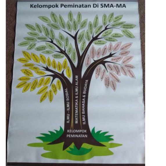 Paling Sesuai.. Banner / Poster Pohon Karier SMA/ MA