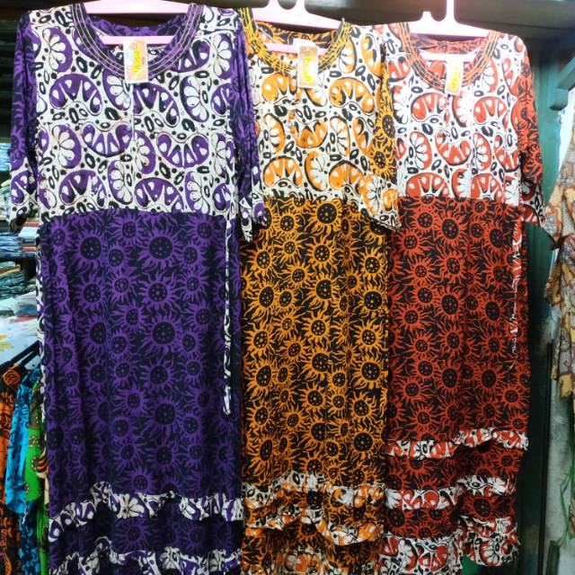 PN Daster Batik Soraya/Nadia Pekalongan (Sds. Susun bawah)