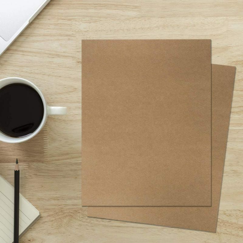 

Kertas Samson Coklat Tebal 80gsm ukuran A4 Kertas Packing Craft Wraping Paper Kertas Roti