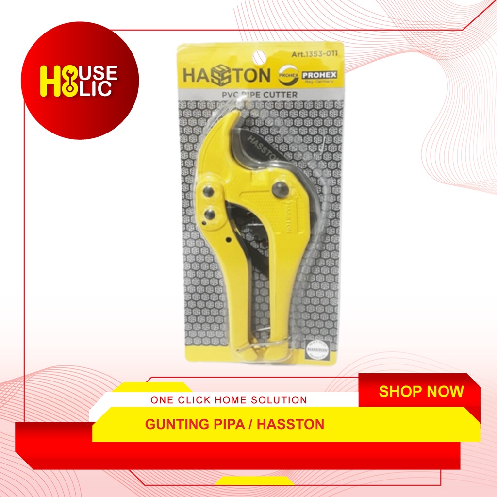 Gunting Pipa PVC / Tang Potong Pipa / PVC Pipe Cutter Hasston 1353-011