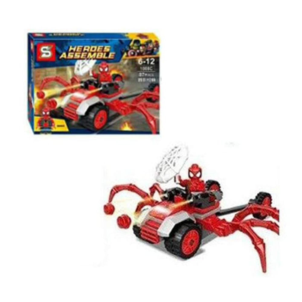 Brick Lego SY Mobil Spiderman The Avengers 1000 C