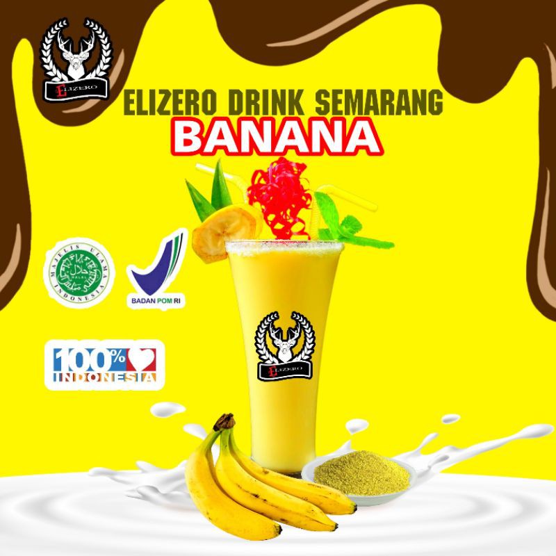 

Bubuk minuman banana / bubuk minuman banana1kg/ banana powder/ bubuk minuman pisang