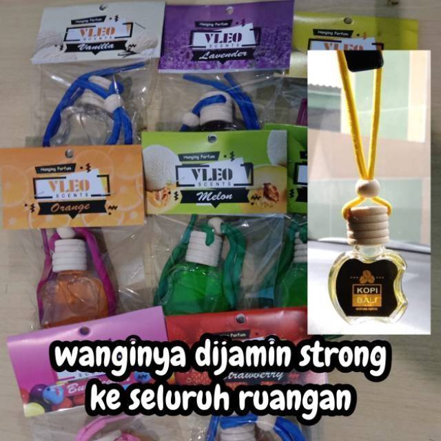 Parfum Pengharum  Mobil  Vleo Scent pewangi mobil tahan lama