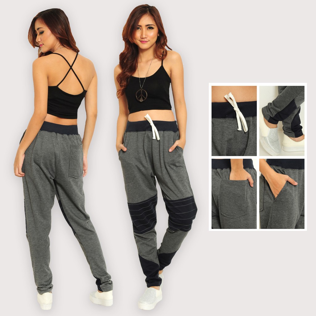  Celana  Panjang Training  Wanita Jogger  Pants  Sweatpants 