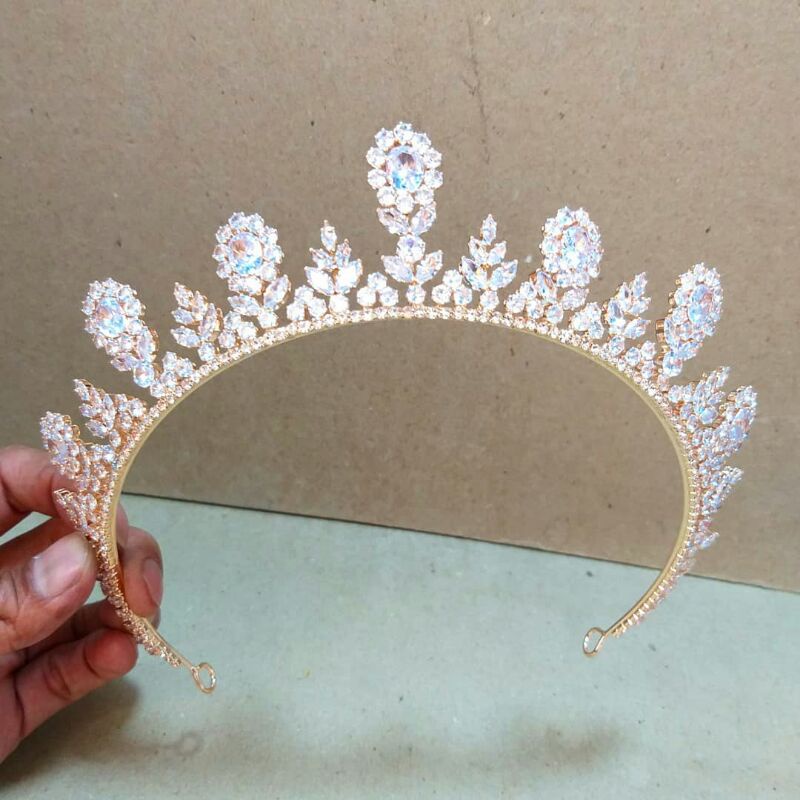 mahkota zircon crown mewah mahkota wedding