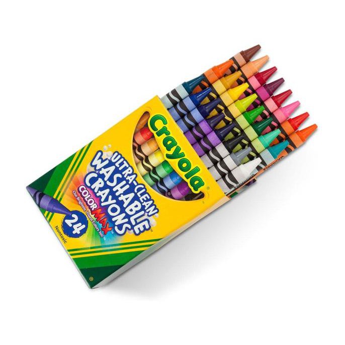 

(COD) Crayola Washable Crayon 24ct