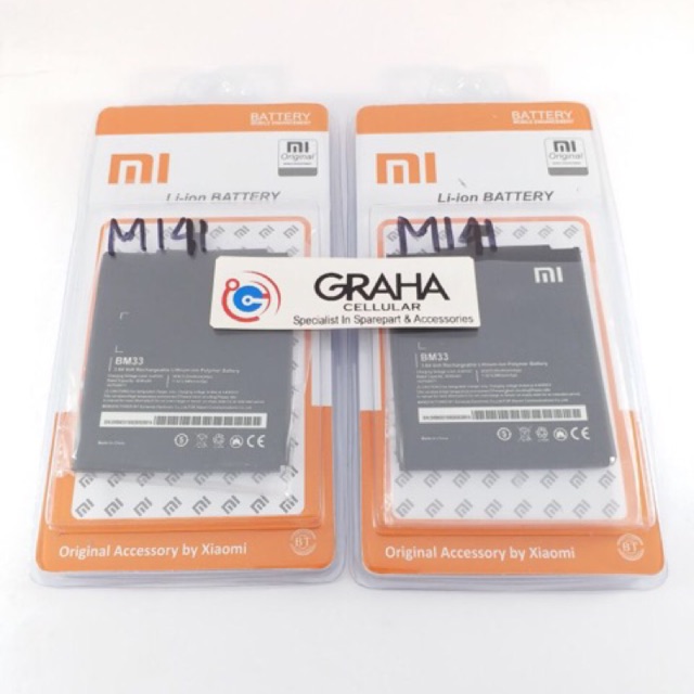 BATERAI / BATTERY / BATRE XIAOMI MI4I BM33 / BM-33