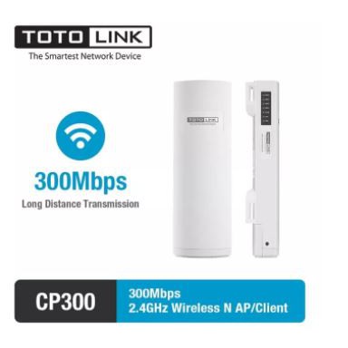TOTOLINK CP300 Wireless Outdoor AP/Client 300Mbps Wireless N Router