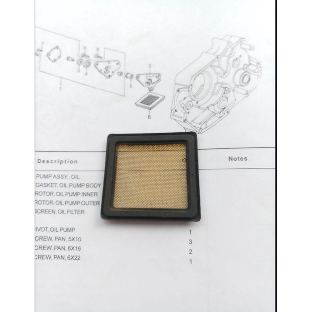 Saringan Filter Oli Honda C50 C70 C700 C800 Supercup star prima Grand Supra Win