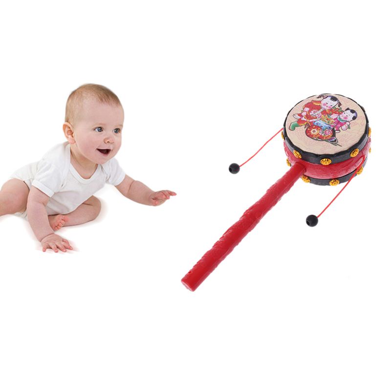 Mary Spin Rattle Drum Monkey Drum Hadiah Mainan Anak Cina