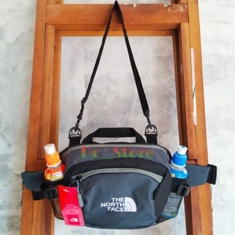 Tas Selempang The North Face 2 pungsi ukuran besar Tas Selempang Waistbag Outdoor Pria Dan wanita