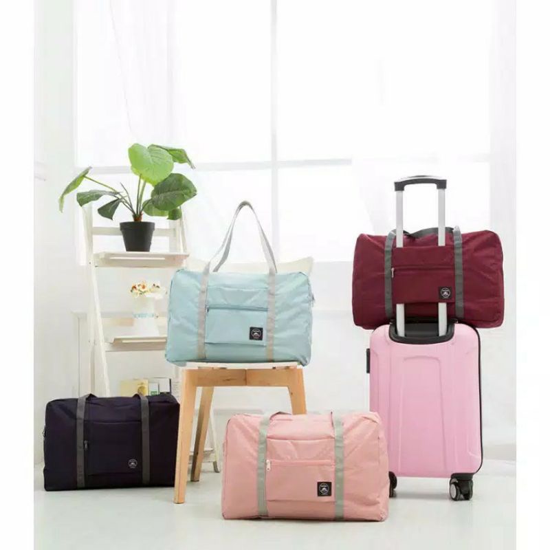 TAS TRAVEL BESAR LIPAT  / TAS HAND CARRY / FOLDABLE TRAVEL BAG