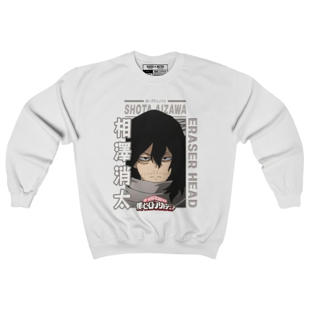 Crewneck Aizawa Shota Anime Manga My Hero Academia Premium Unisex