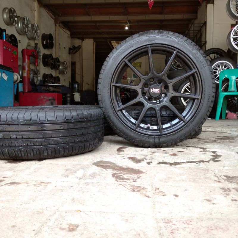 VELG BEKAS MURAH HSR RAI S2 RING 16 BEKAS MOBIL JAZ BRIO BALENO AGYA AYLA SIGRA CALYA