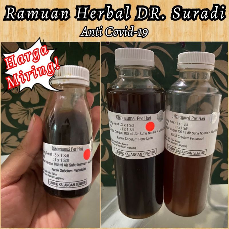 Jamu Herbal Antacov Dr. Suradi Anti Covid-19
