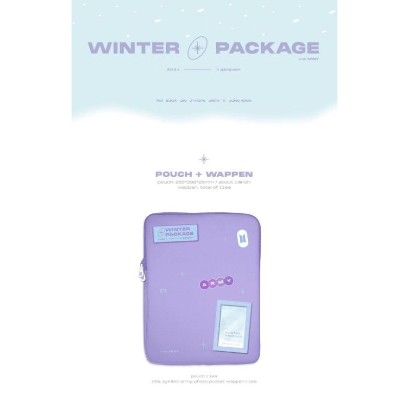 SHARING WINTER PACKAGE 2021 BTS