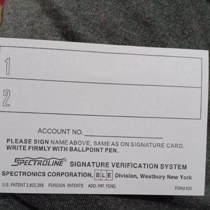 

Hot Sale - Spectroline Signature Invisible & Overlay bisa Satuan