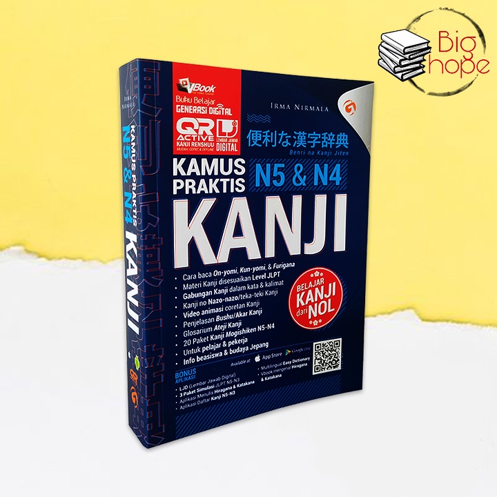 BUKU KAMUS KANJI - KAMUS PRAKTIS KANJI N5-N4
