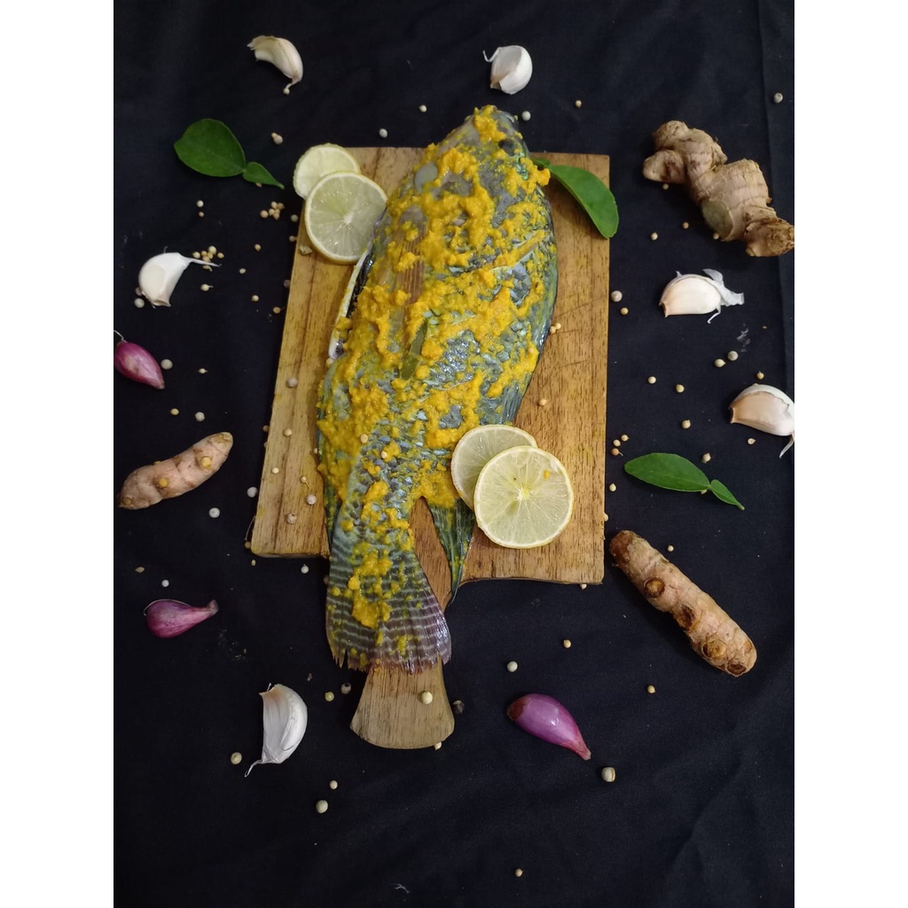 

IKAN NILA BUMBU KUNING NILA KASEDEP BOGOR (Ready To Cook)