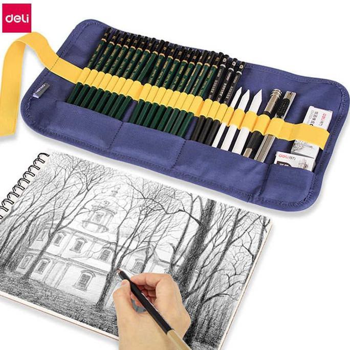 

Update! Deli Professional Art Sketch Set Painting Art Supplies 58125 Termurah