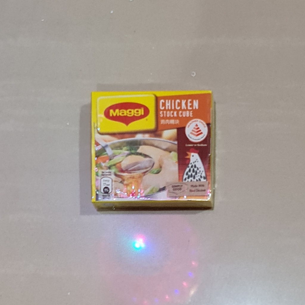 Bumbu Maggi Chicken Stock Cube Lower In Sodium 6 x 10 Gram