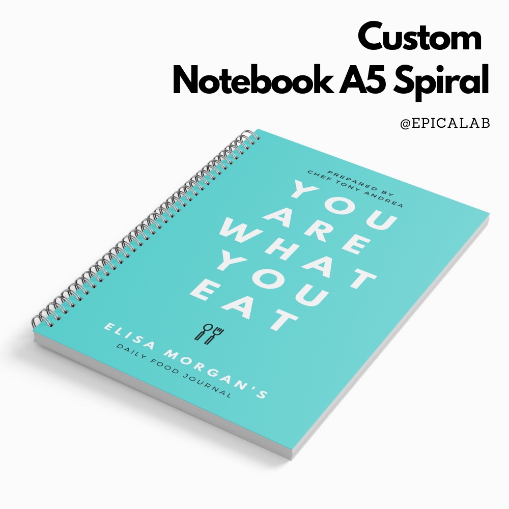 

Notebook A5 spiral custom - epicalab